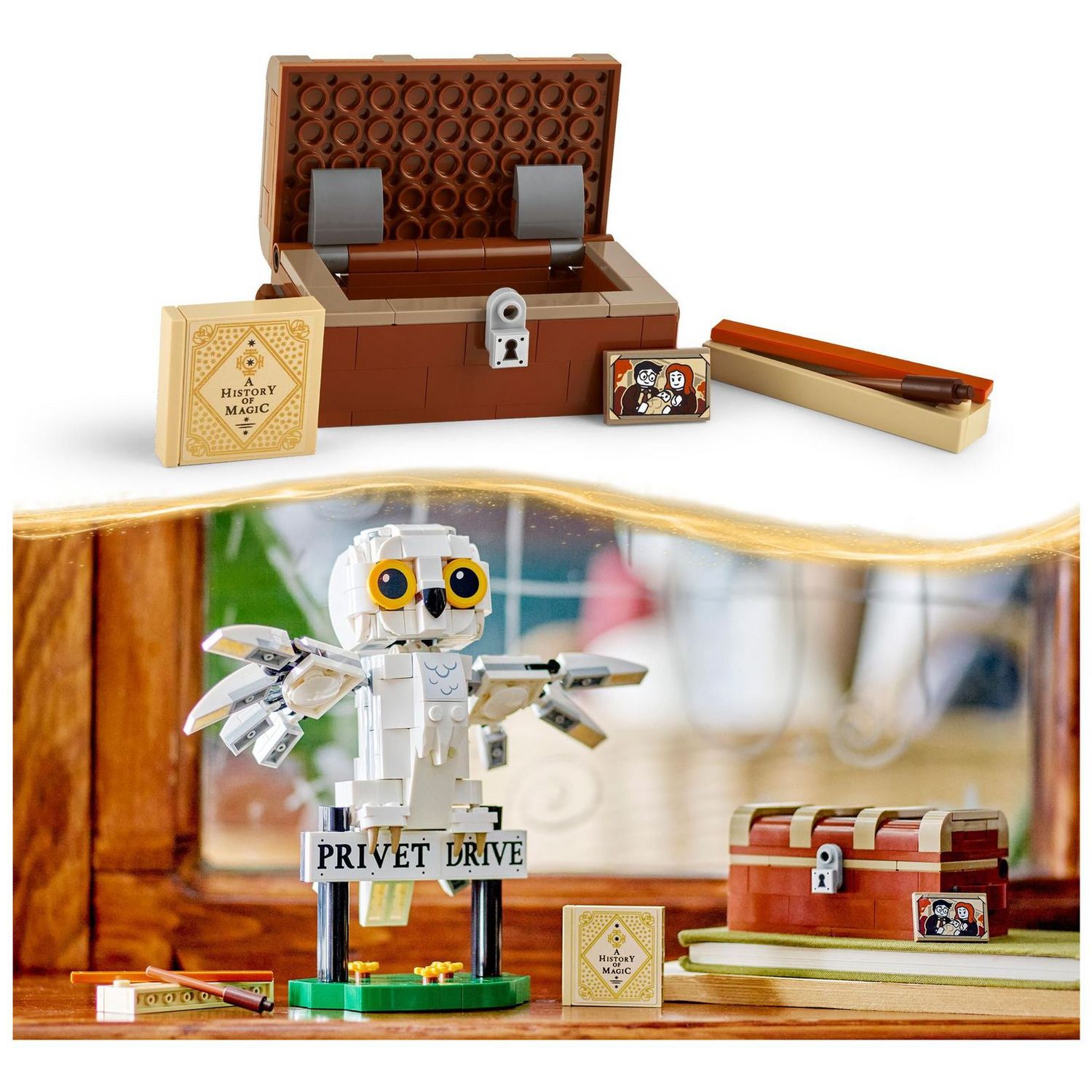 LEGO Harry Potter Hedwig building toy set 76425 - British product