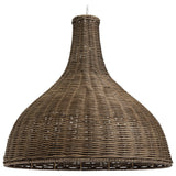 Habitat wicker pear lampshade 51cm - British product
