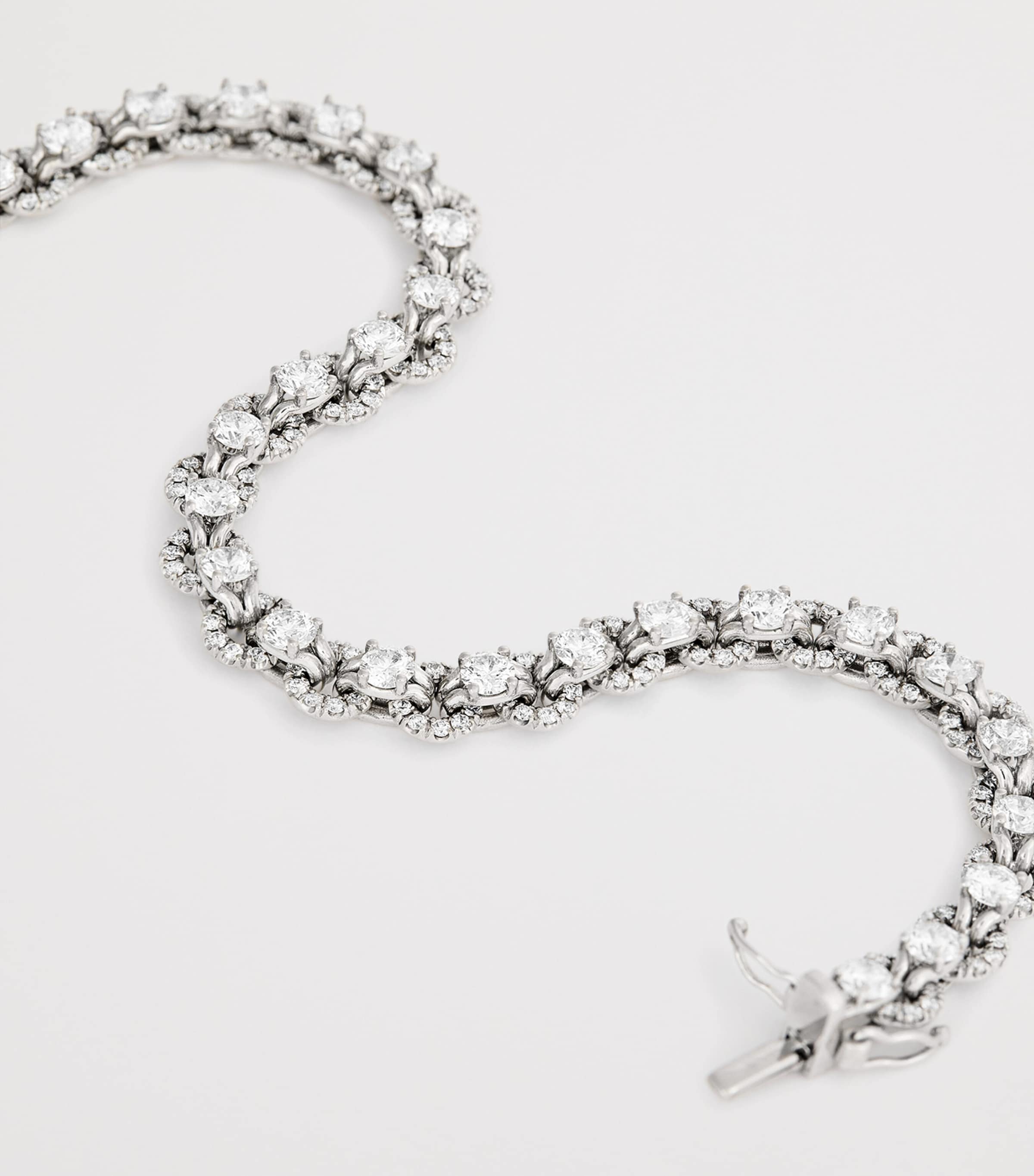 Spinelli Kilcollin white gold and diamond Lumia bracelet (British brand)