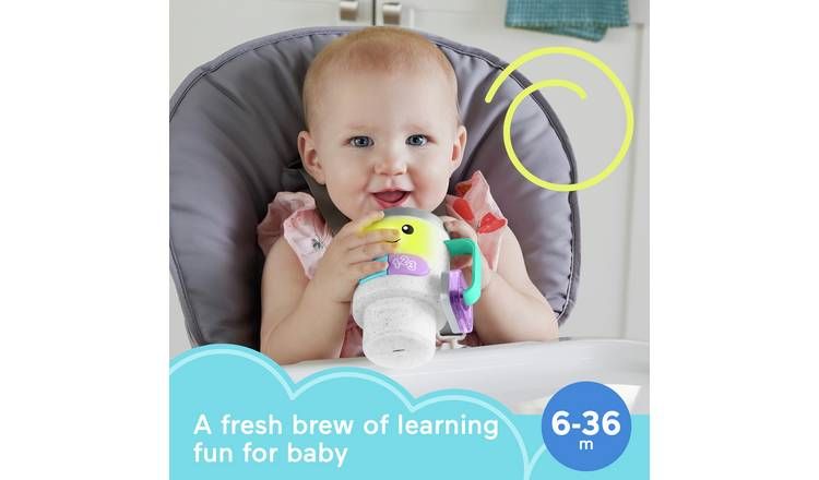 Fisher-Price Wake Up & Learn Coffee Mug Interactive Toy