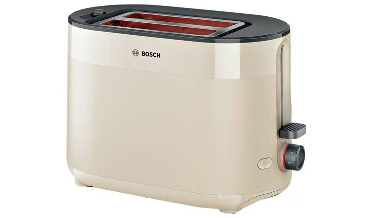 Bosch TAT2M127GB MyMoment Delight 2 Slice Toaster - Cream GOODS Argos