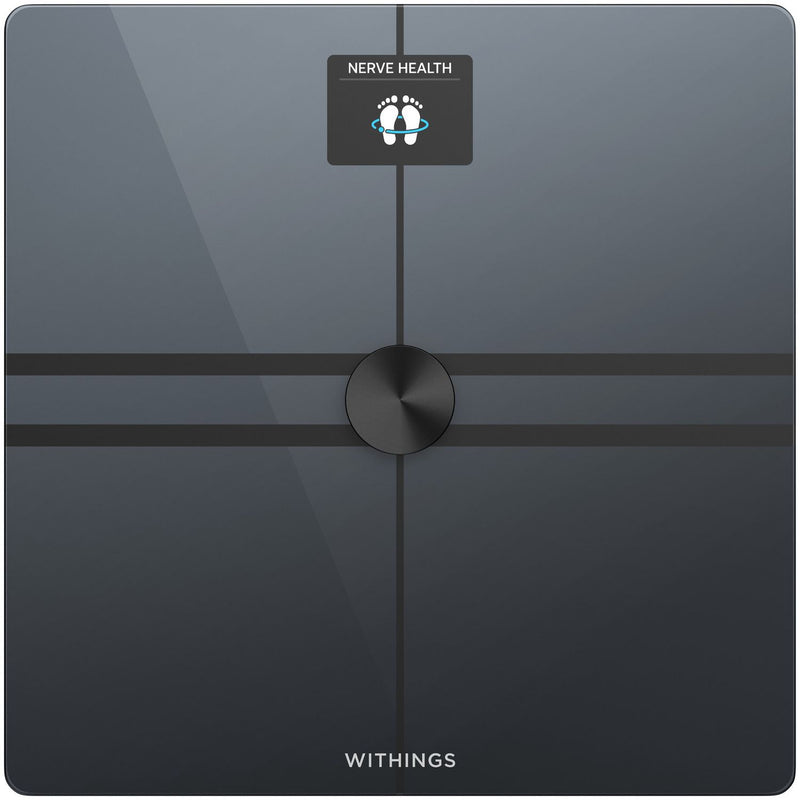 Withings body composition scale black (British brand)
