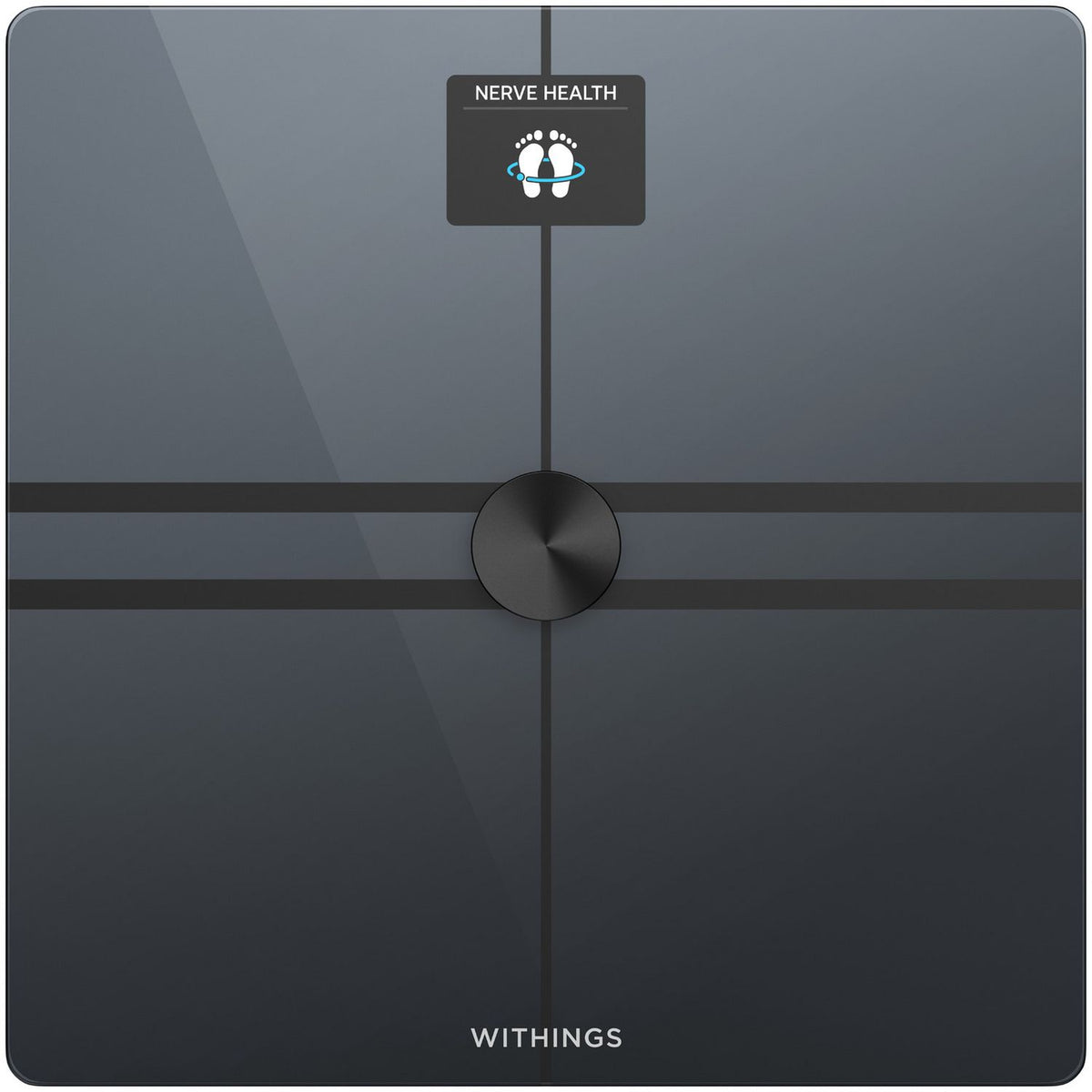 Withings body composition scale black (British brand)