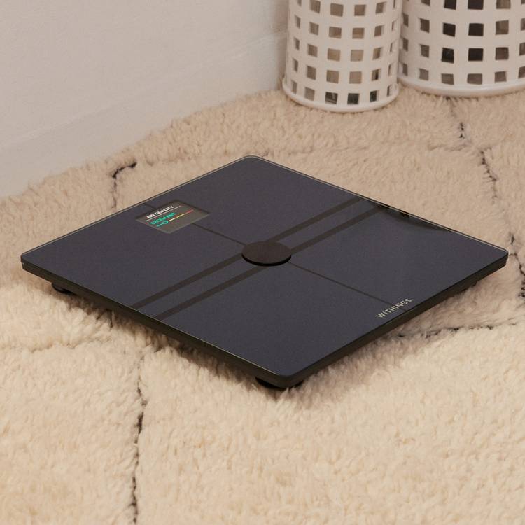 Withings body composition scale black (British brand)