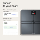 Withings body composition scale black (British brand)