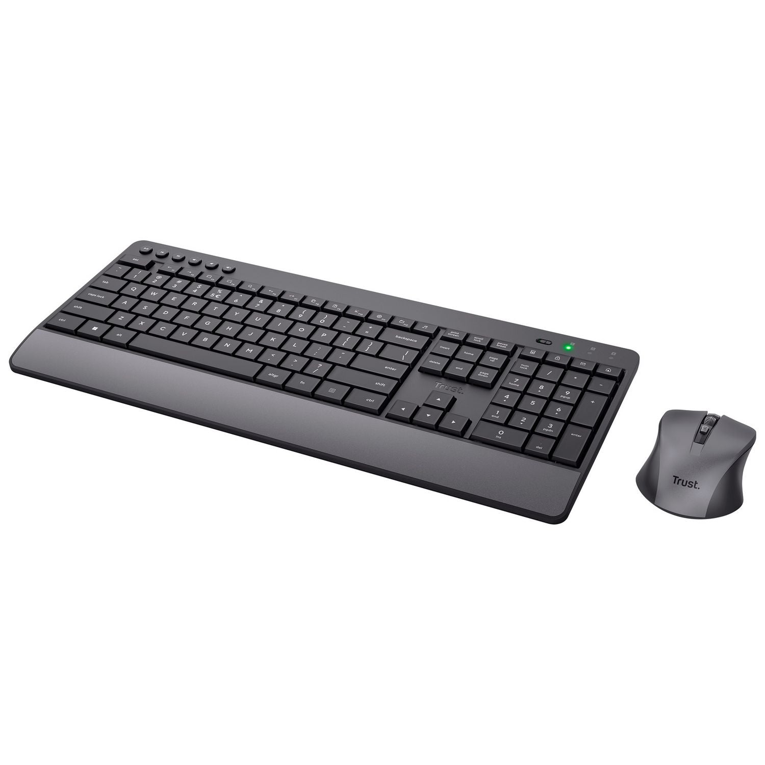 Trust Comfort Trezo wireless keyboard and mouse set, imported from the UK