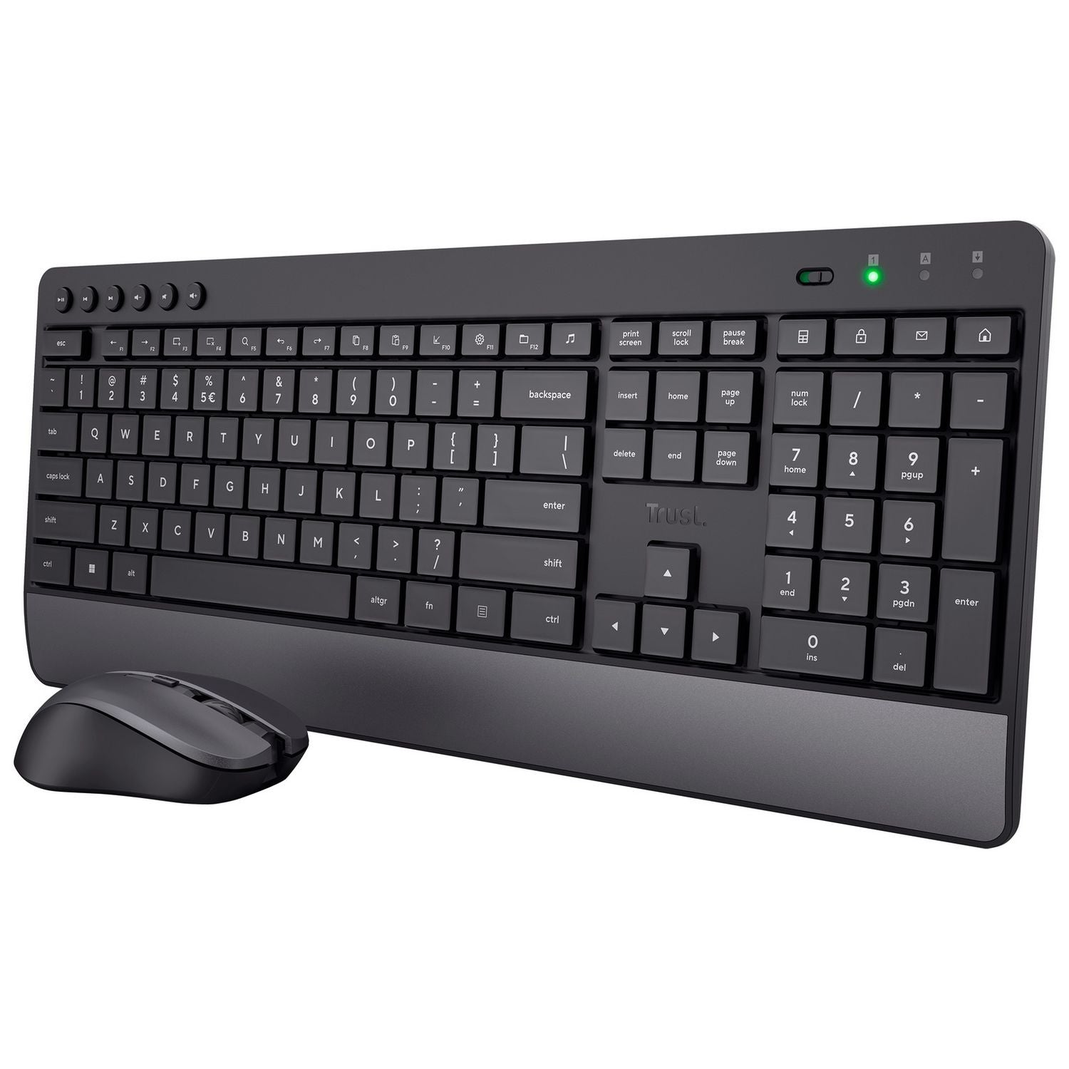 Trust Comfort Trezo wireless keyboard and mouse set, imported from the UK