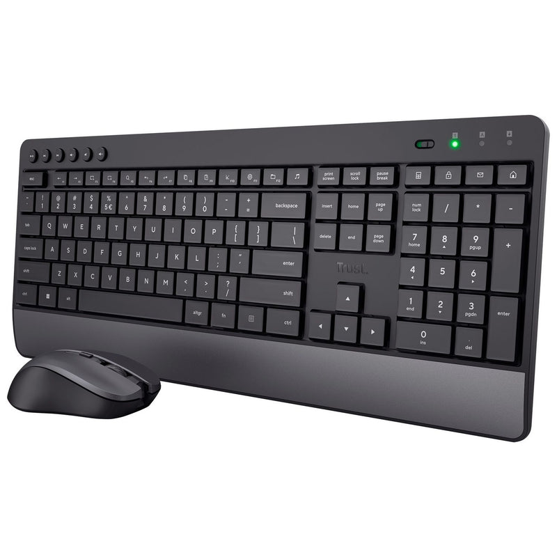 Trust Comfort Trezo wireless keyboard and mouse set, imported from the UK