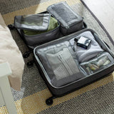 Packing cubes set of 4 in polyester mesh - (British brand)