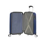 American Tourister Hypercube cabin suitcase navy hard ABS, UK version