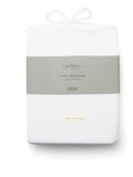 Mamas & Papas 2 Pack White Fitted Pram 100% Cotton Moses Sheets