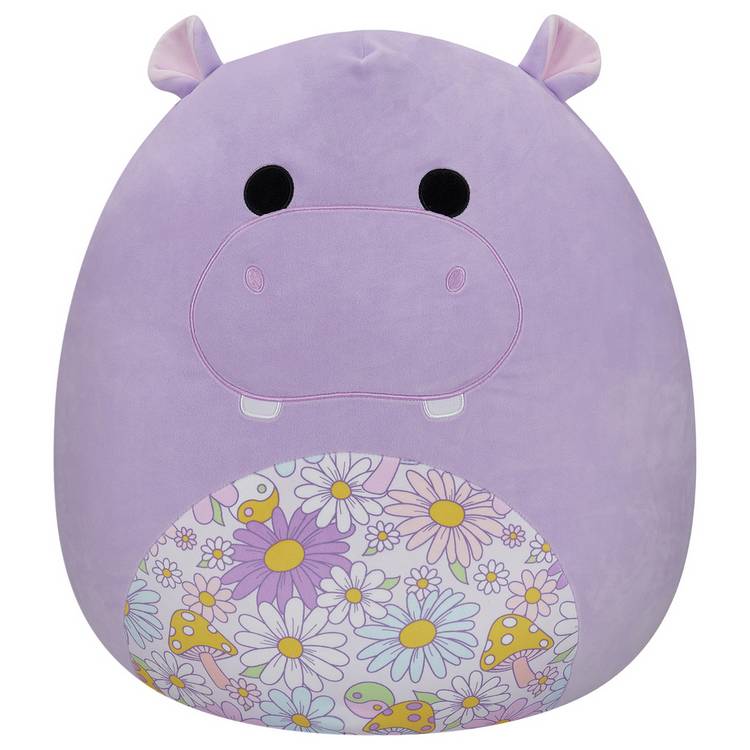 Squishmallows Hanna the Purple Hippo plush toy 20 inch - British product