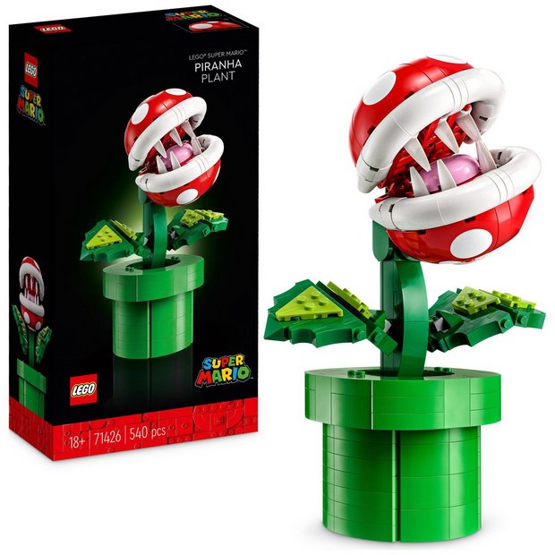 LEGO Piranha Plant building set 540 pieces - British product