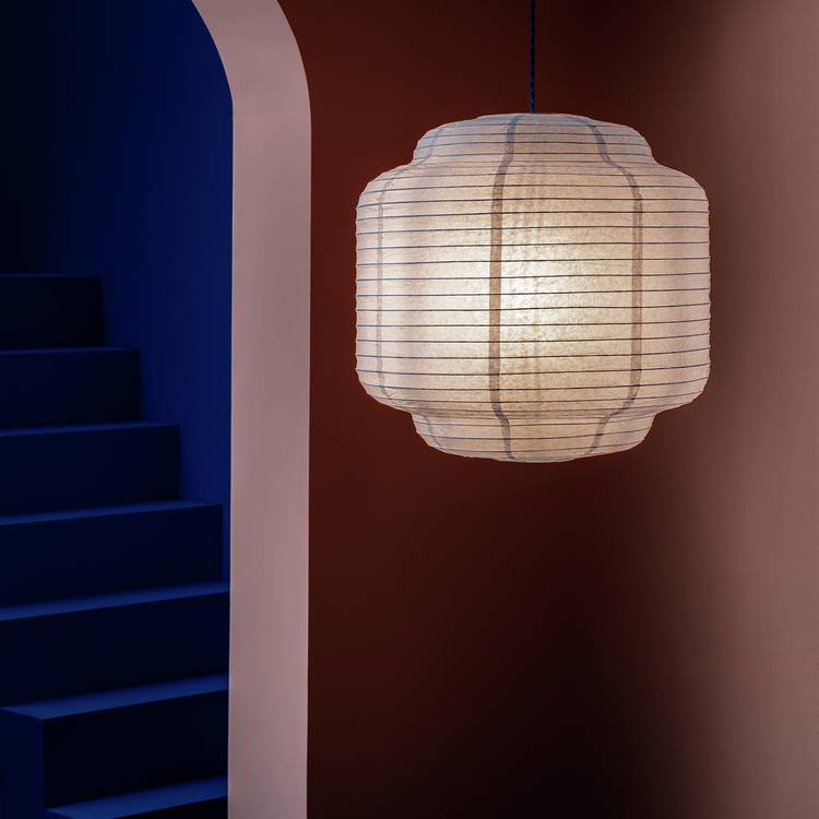 Habitat Cirro white paper easy fit lampshade 60cm, UK version