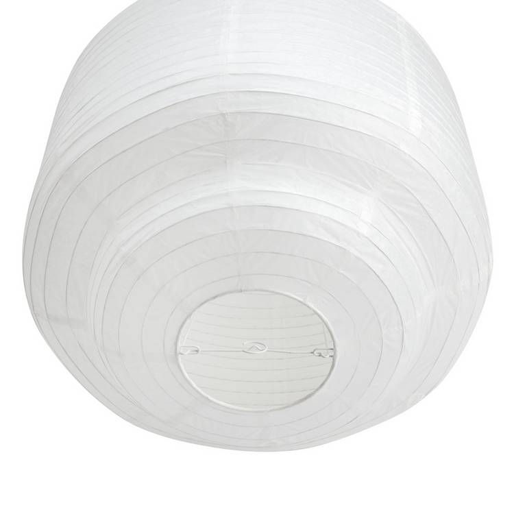 Habitat Cirro white paper easy fit lampshade 60cm, UK version