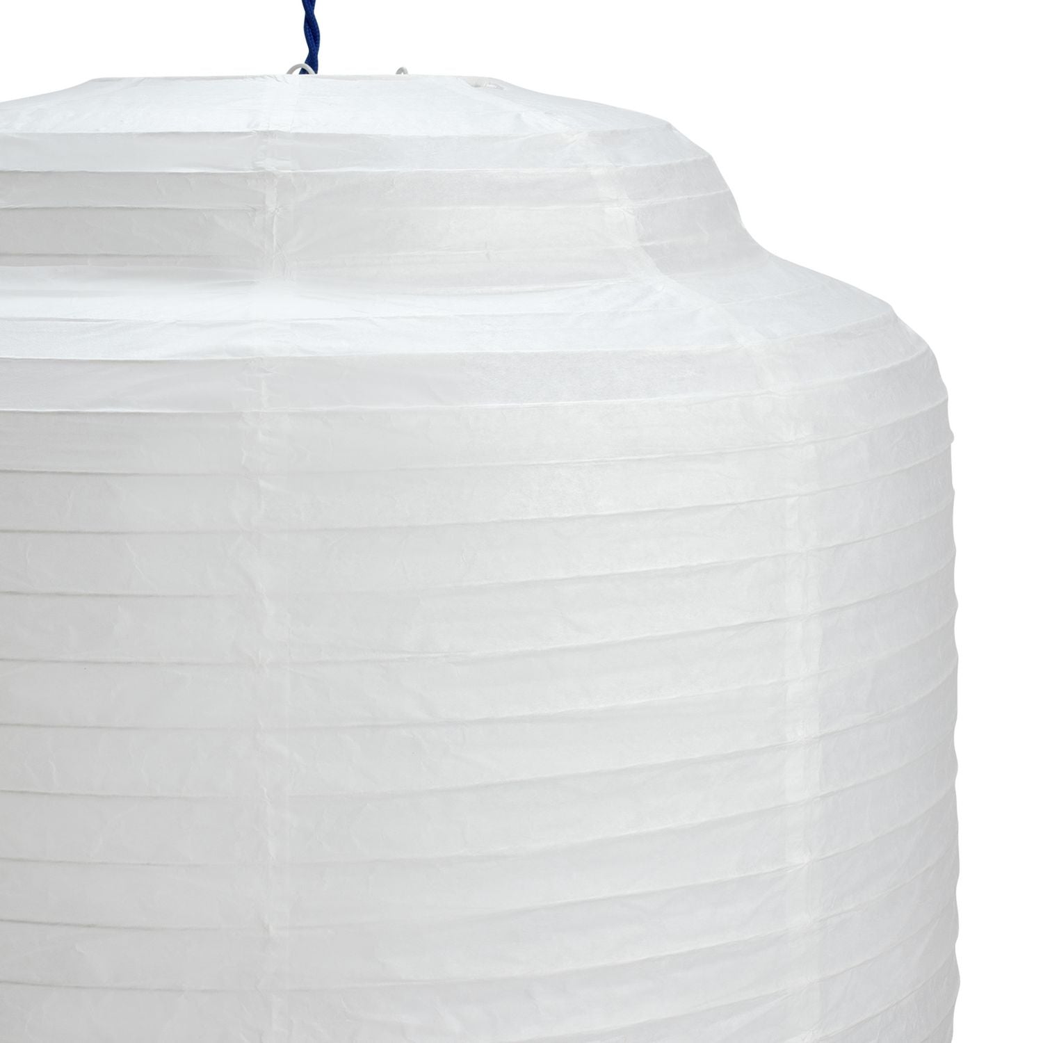 Habitat Cirro white paper easy fit lampshade 60cm, UK version