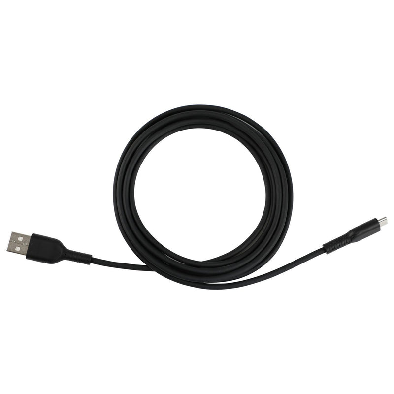 Micro USB cable 2m black, imported from the UK