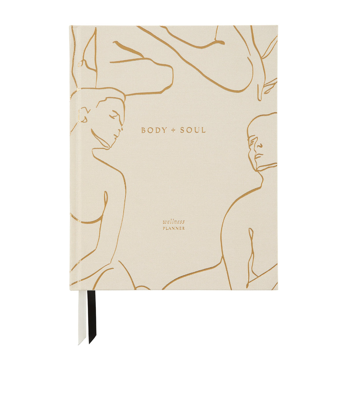 Blush and Gold Body + Soul Wellness Journal & Planner - British product