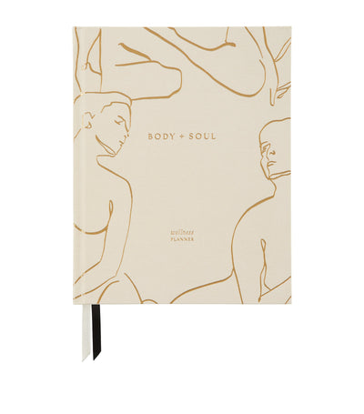 Harrods Blush and Gold Body + Soul Wellness Journal & Planner- Buy online at McGrocer