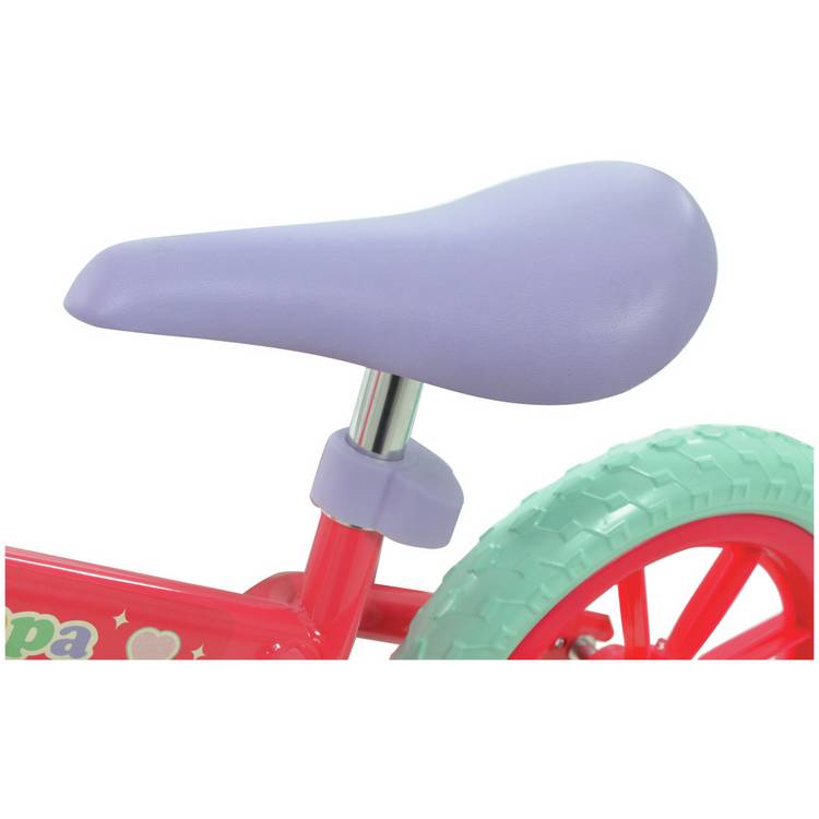 Peppa Pig Balance Bike 12 inch with light-up wheels, UK version