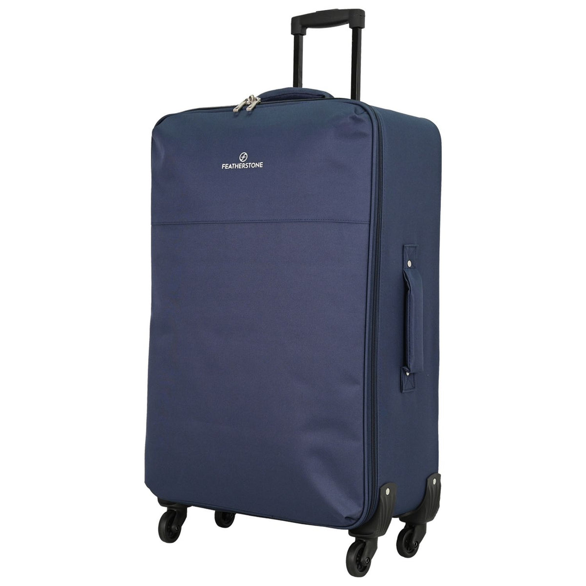 Featherstone 4 wheel soft suitcase medium navy 50L (British brand)