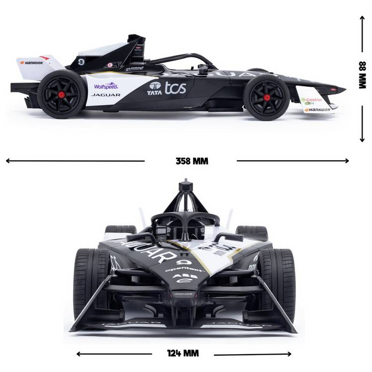 CMJ Formula E Jaguar RC car 1:14 scale, imported from the UK