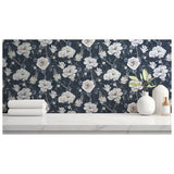 Arthouse Floral Blue Wallpaper roll - British product