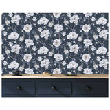 Arthouse Floral Blue Wallpaper roll - British product