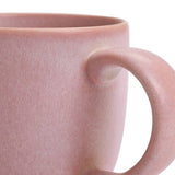 Habitat set of 4 soft pink reactive stoneware mugs, UK version