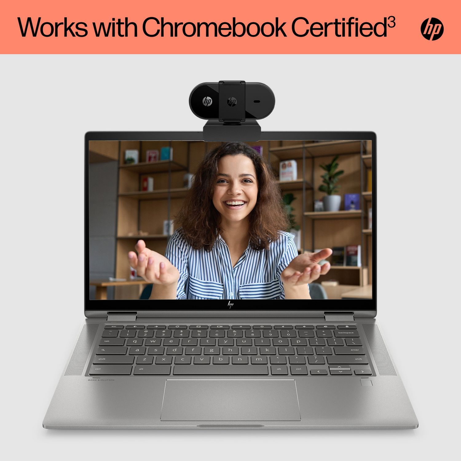 HP 320 FHD webcam - British product