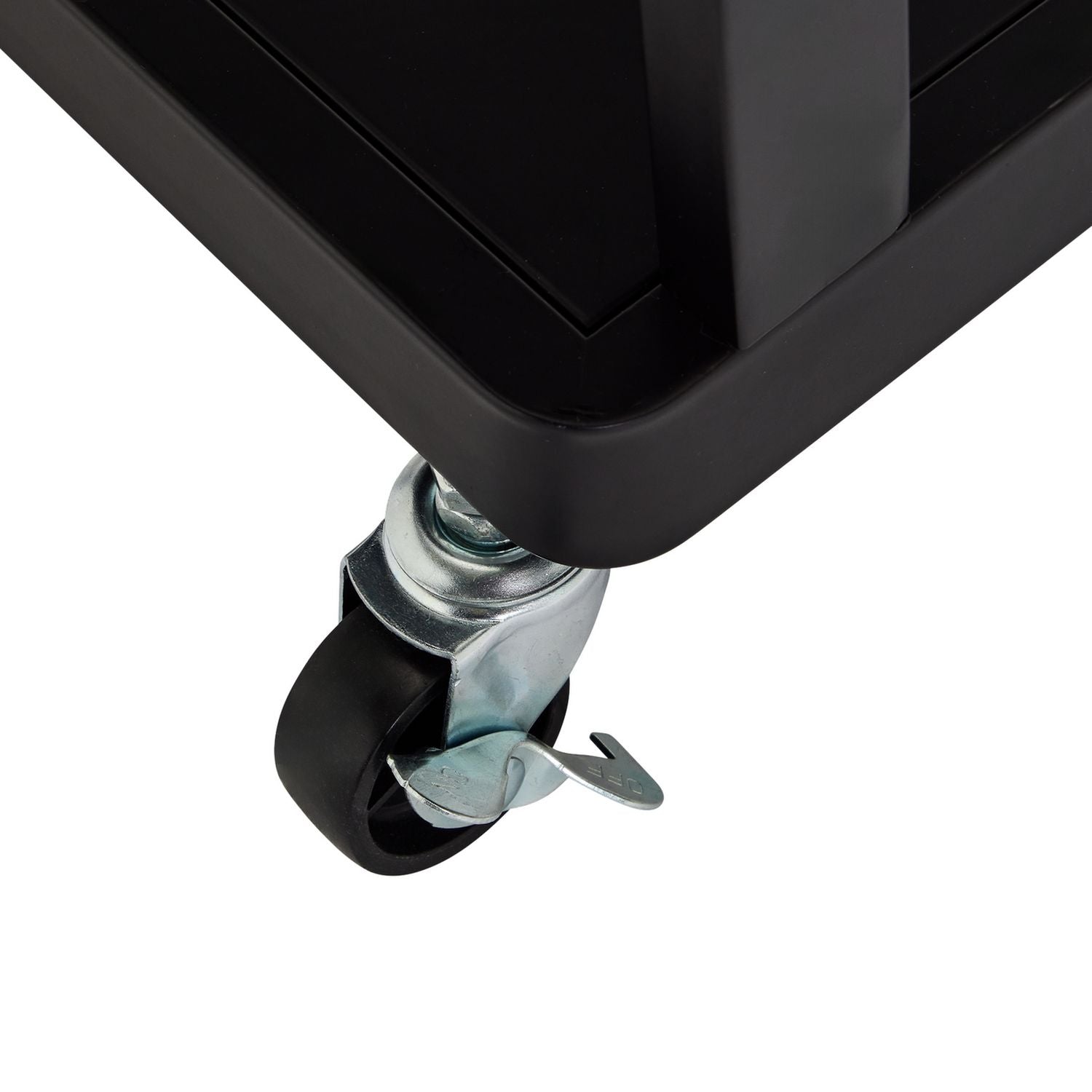 Argos Home adjustable 3 tier kitchen trolley black - British product