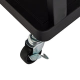 Argos Home adjustable 3 tier kitchen trolley black - British product