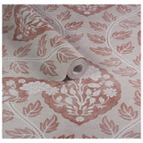 Esselle Home Floral Cartouche Pink wallpaper - British product