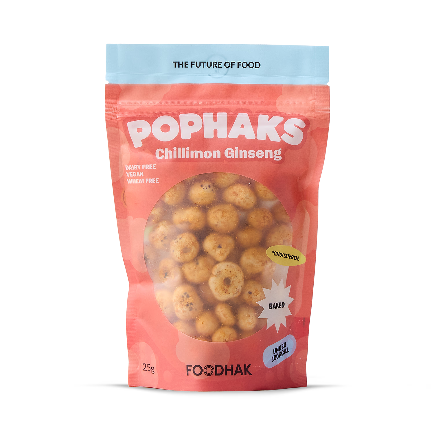 POPHAKS snack Chillimon Ginseng, imported from the UK