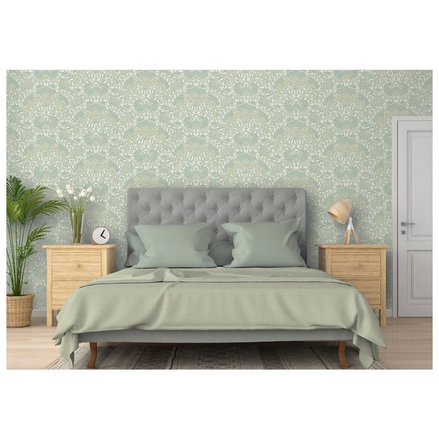 Arthouse Floral Trail Sage Wallpaper roll, 53cm x 10.05m - British product