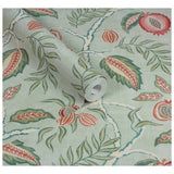 Esselle Home Fruits of Paradise Green wallpaper 50cm x 10m, UK version