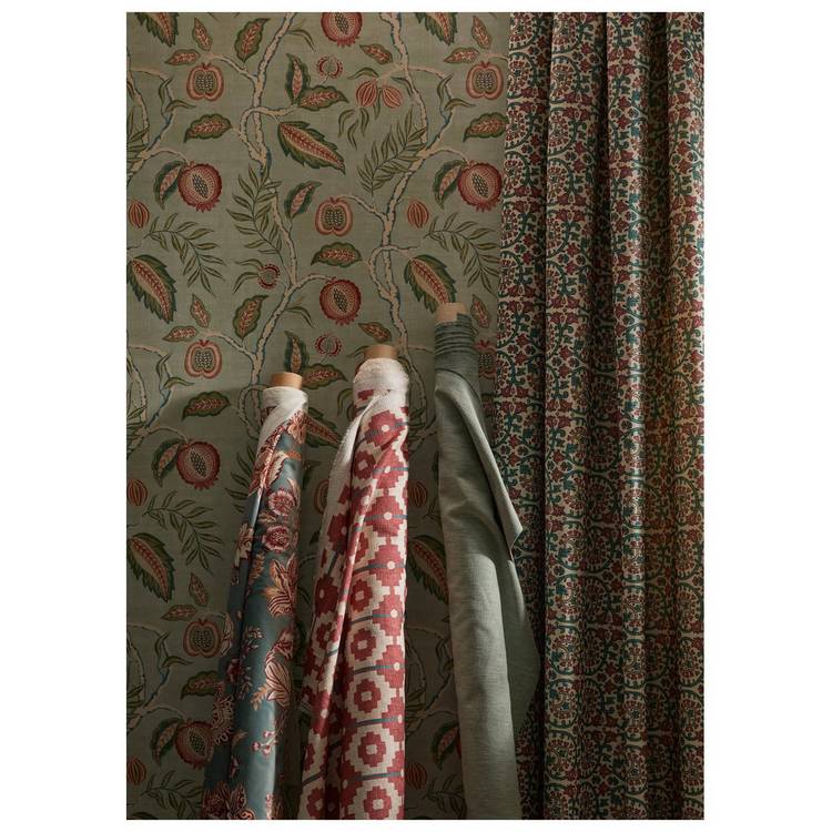 Esselle Home Fruits of Paradise Green wallpaper 50cm x 10m, UK version