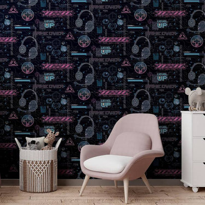 Argos Arthouse Graphic Pink Wallpaper 53cm x 10.05m- Buy online at McGrocer