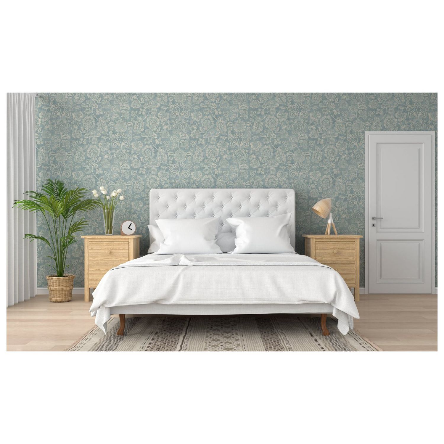 Arthouse Heritage Blue wallpaper roll, UK version
