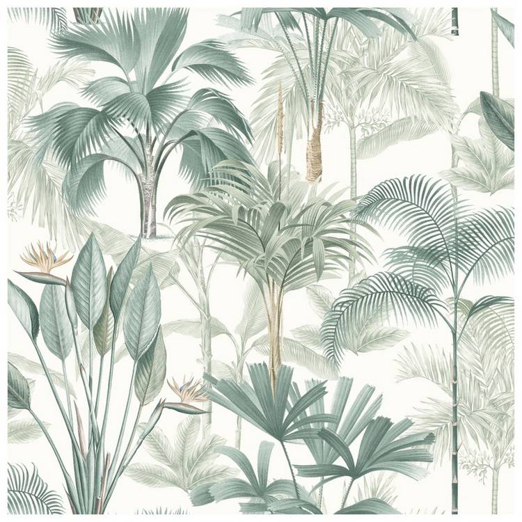 Arthouse King Palm Green tropical wallpaper - British product