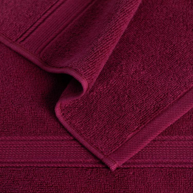 Habitat Supersoft bath towel plum 130x70cm, imported from the UK