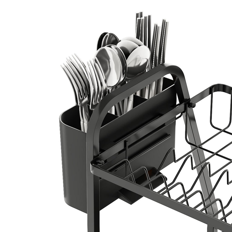 Argos Home 2-tier dish drainer black, imported from the UK