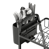 Argos Home 2-tier dish drainer black, imported from the UK