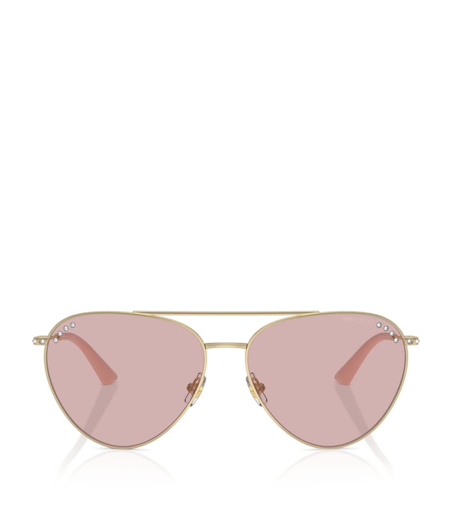 Jimmy Choo steel sunglasses model JC4002B - British product