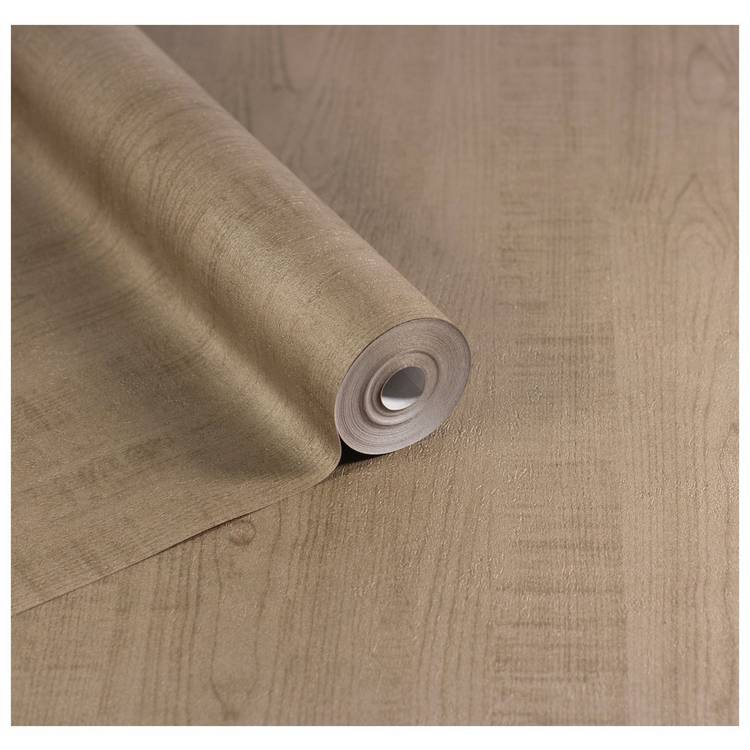 Arthouse Luxe Timber Metallic wallpaper roll, imported from the UK