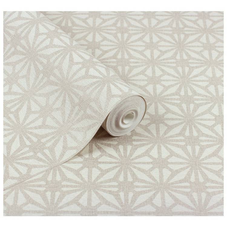 Arthouse Moorish Mosaic Grey wallpaper roll - British product