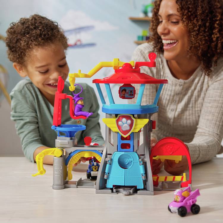 PAW Patrol Air Rescue Pup Squad playset 30cm, UK version