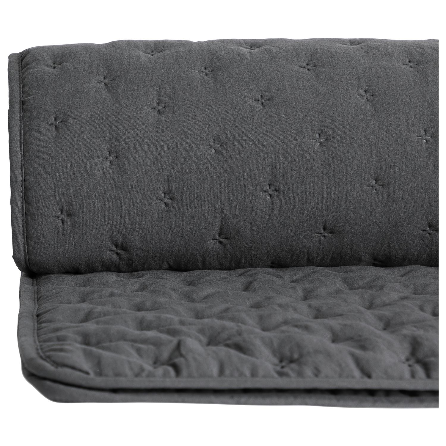 Argos Home pinsonic bedspread charcoal 200x220cm (British brand)