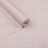RHS Dandy Floral Pink wallpaper, imported from the UK