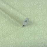 RHS Dandy Floral Sage wallpaper roll, imported from the UK